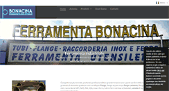 Desktop Screenshot of bonacinaindustriale.com