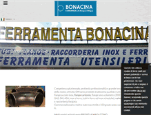 Tablet Screenshot of bonacinaindustriale.com